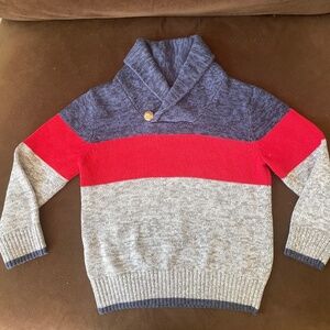 Baby Gap  tricolor sweater for boys - size 4